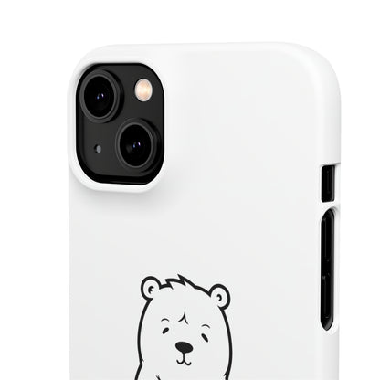 Friendly bear - iPhone Snap Case