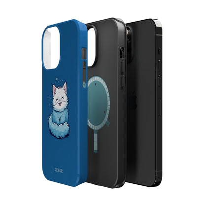 Sky Happy Cat - iPhone MagSafe Tough Case