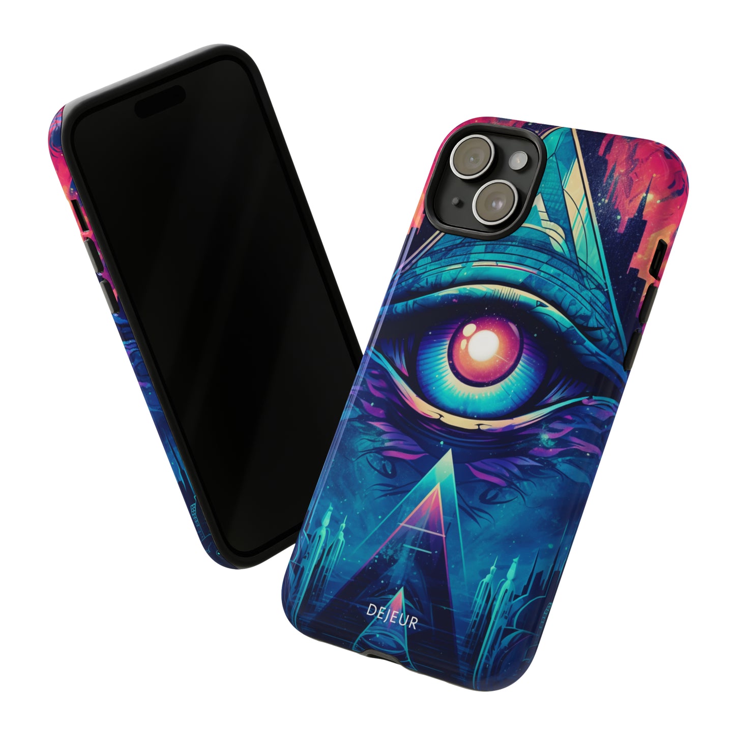 Cyberpunk 3rd Eye - iPhone Tough Case