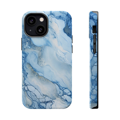 Sky Blue Marble - iPhone MagSafe Tough Case