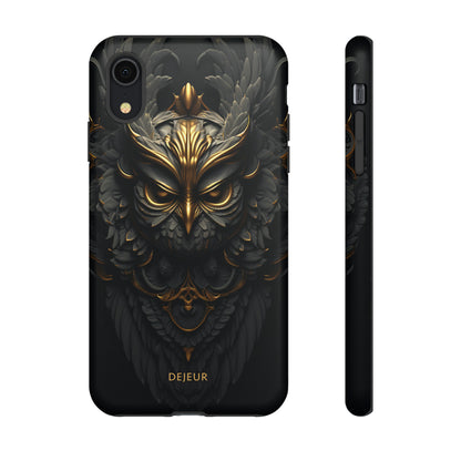 Golden Dark Owl - iPhone Tough Case