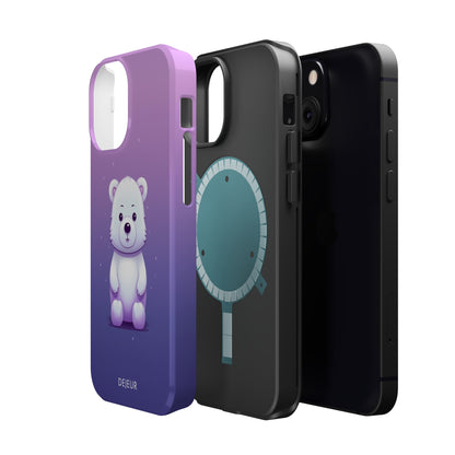 Violet Bear - iPhone MagSafe Tough Case