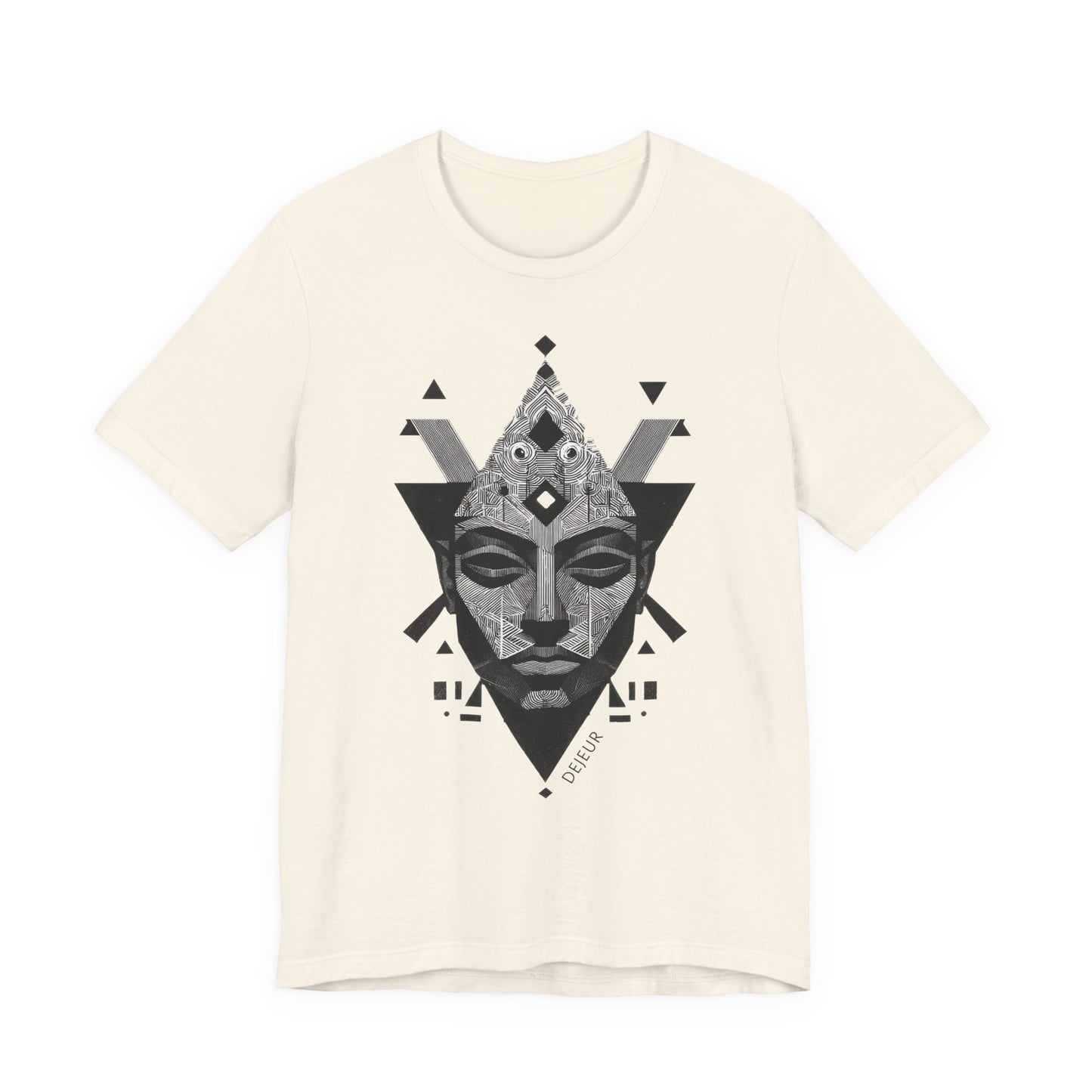Monochrome Geometric Pharaoh - T-Shirt