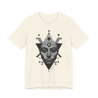 Monochrome Geometric Pharaoh - T-Shirt