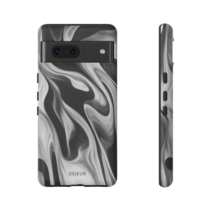 Misty Waves Monochrome - Google Pixel Tough Case