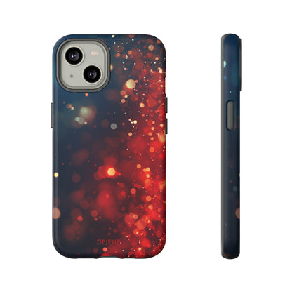 Midnight Red Shimmer - iPhone Tough Case