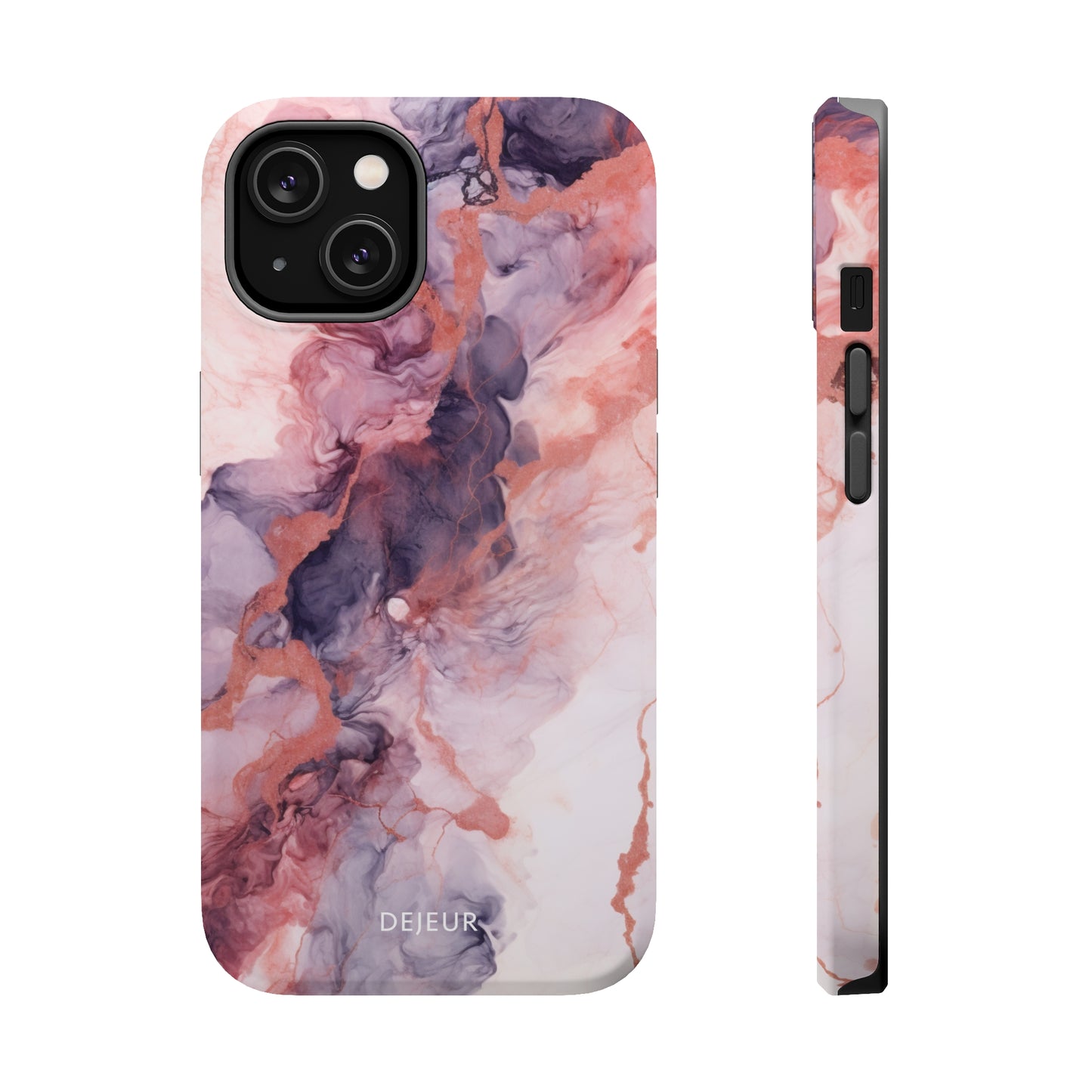 Royal Purple Marble - iPhone MagSafe Tough Case