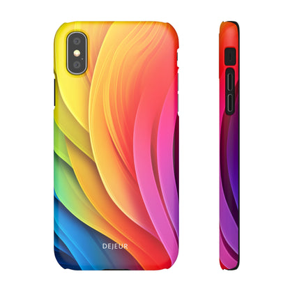 Rainbow Layers - iPhone Snap Case