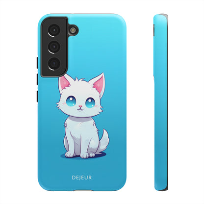 Blue Eyed Cutey Cat - Samsung Galaxy Tough Case