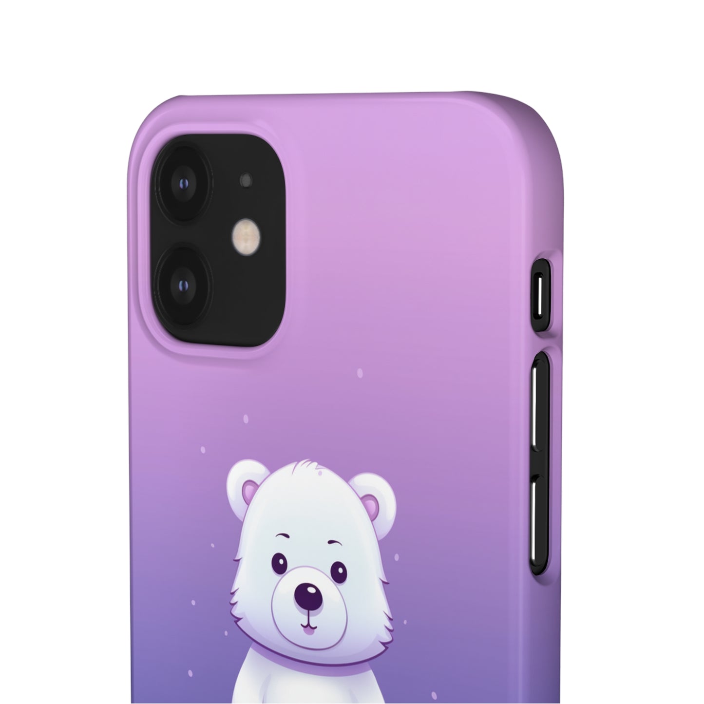 Violet Bear - iPhone Snap Case