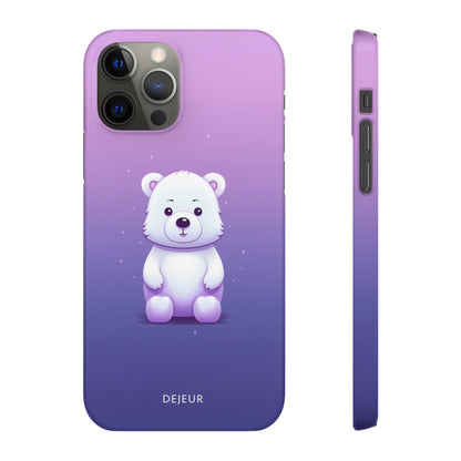 Violet Bear - iPhone Snap Case