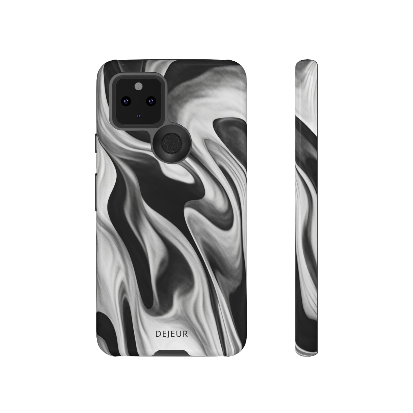 Misty Waves Monochrome - Google Pixel Tough Case