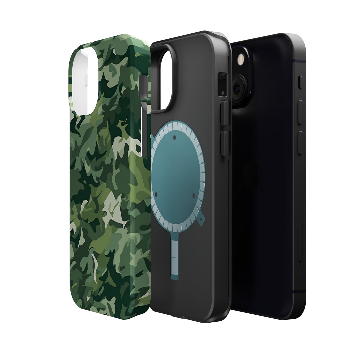 Jungle Camo - iPhone MagSafe Tough Case