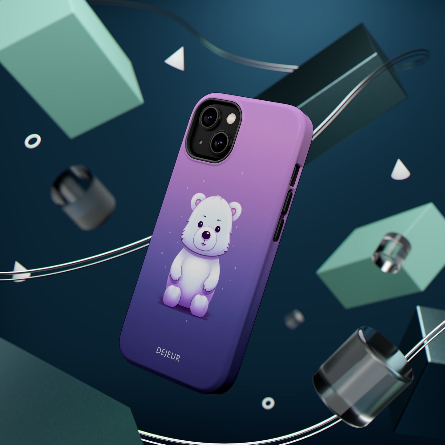 Violet Bear - iPhone MagSafe Tough Case