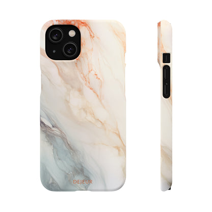 Ash Sandstone Marble - iPhone Snap Case