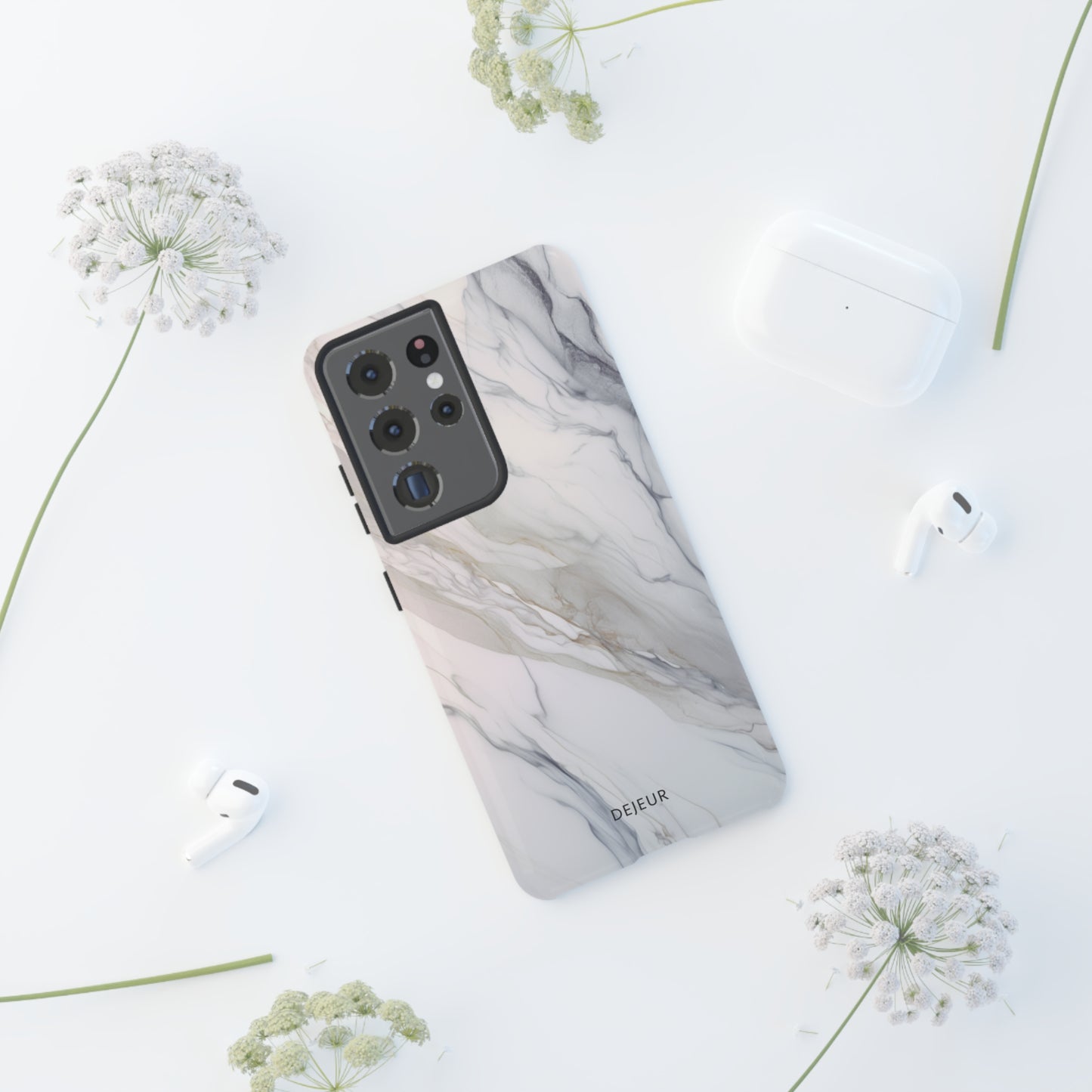 Light Cloud Marble - Samsung Galaxy Tough Case