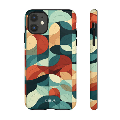 Abstract Circular Shapes - iPhone Tough Case