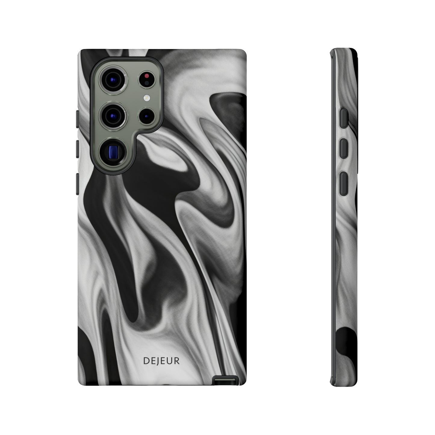 Misty Waves Monochrome - Samsung Galaxy Tough Case