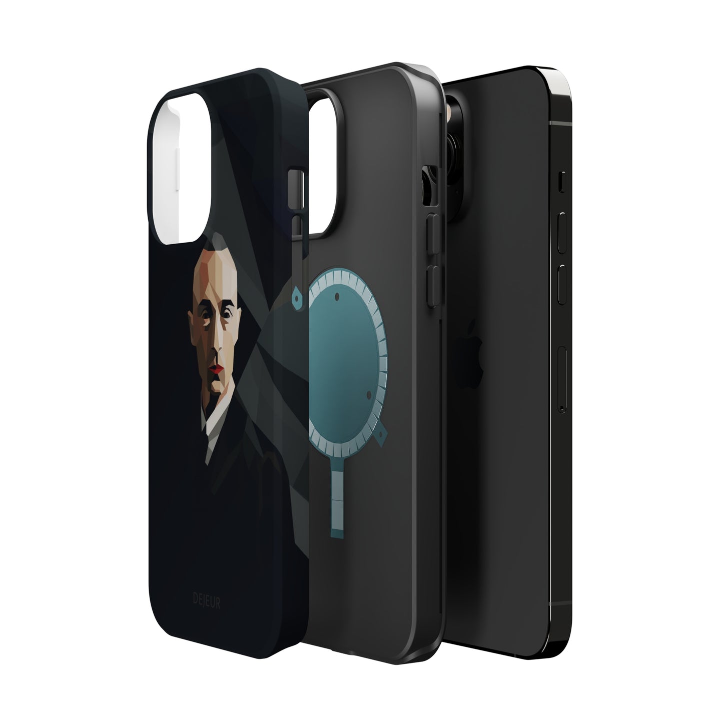 Oppenheimer Abstract - iPhone MagSafe Tough Case