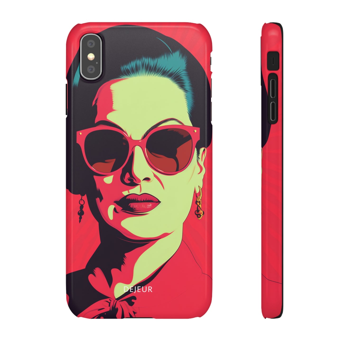 Umm Kulthum Red - iPhone Snap Case