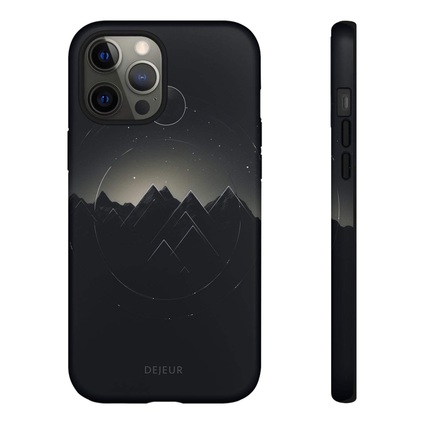 Dark Mountain Moon - iPhone Tough Case