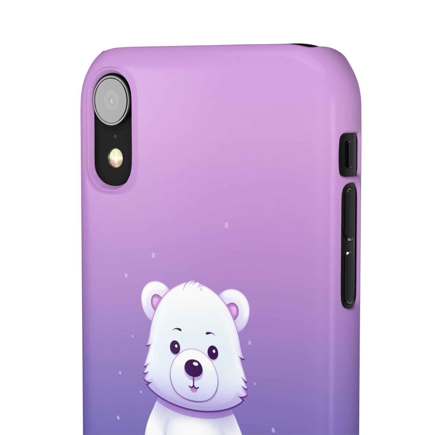 Violet Bear - iPhone Snap Case