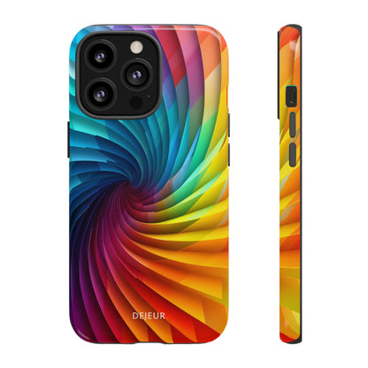 Rainbow Spiral - iPhone Tough Case