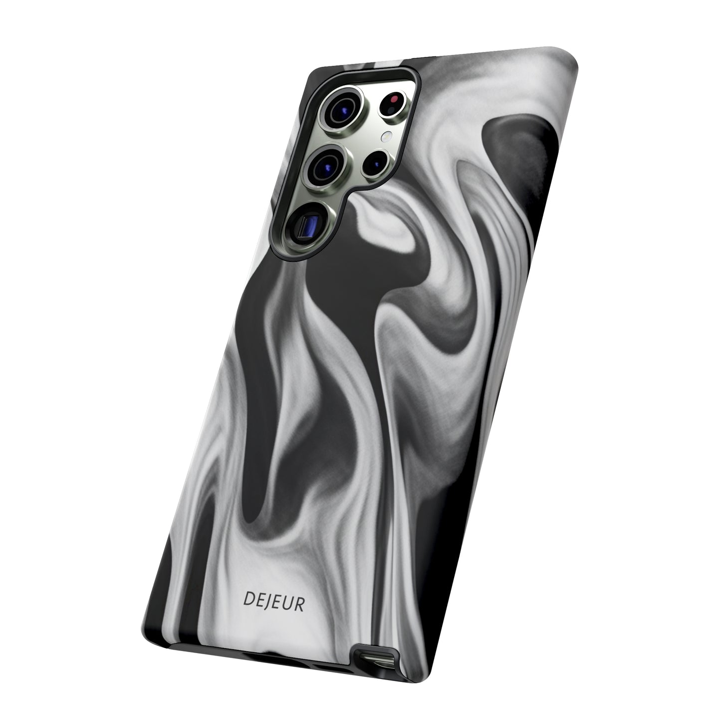 Misty Waves Monochrome - Samsung Galaxy Tough Case