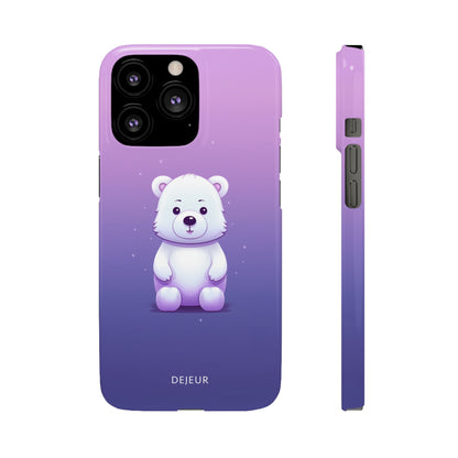 Violet Bear - iPhone Snap Case