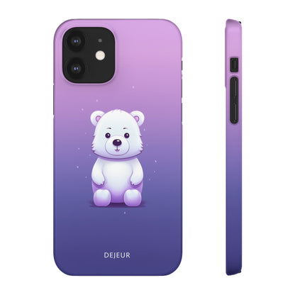 Violet Bear - iPhone Snap Case