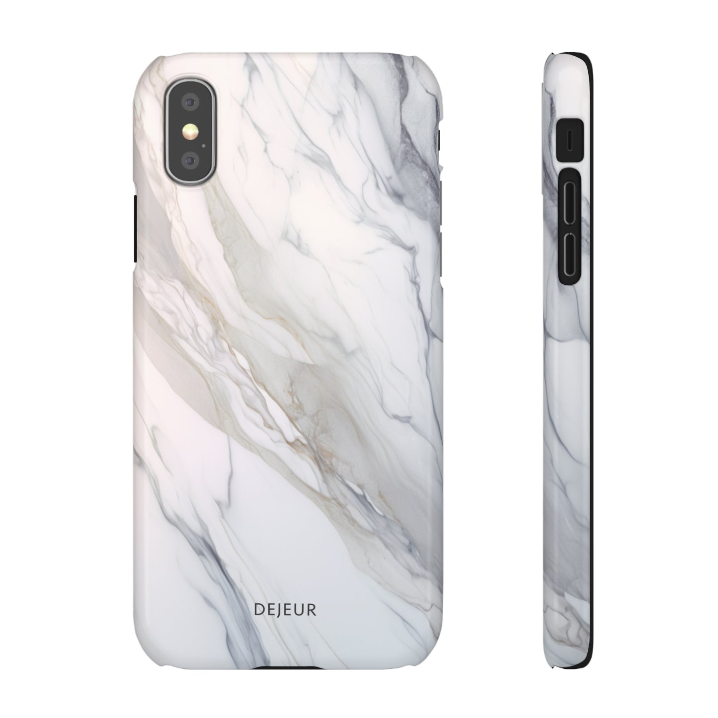 Light Cloud Marble - iPhone Snap Case