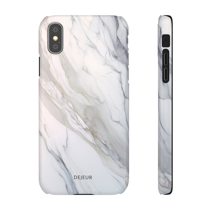 Light Cloud Marble - iPhone Snap Case