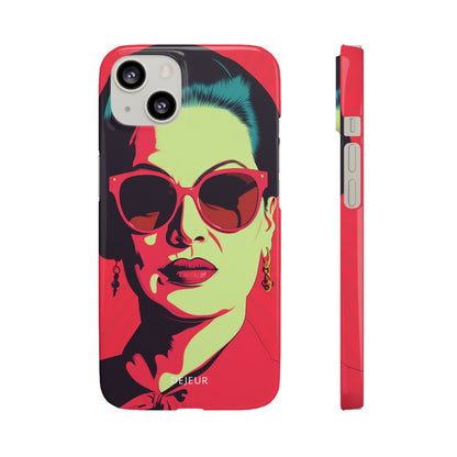 Umm Kulthum Red - iPhone Snap Case