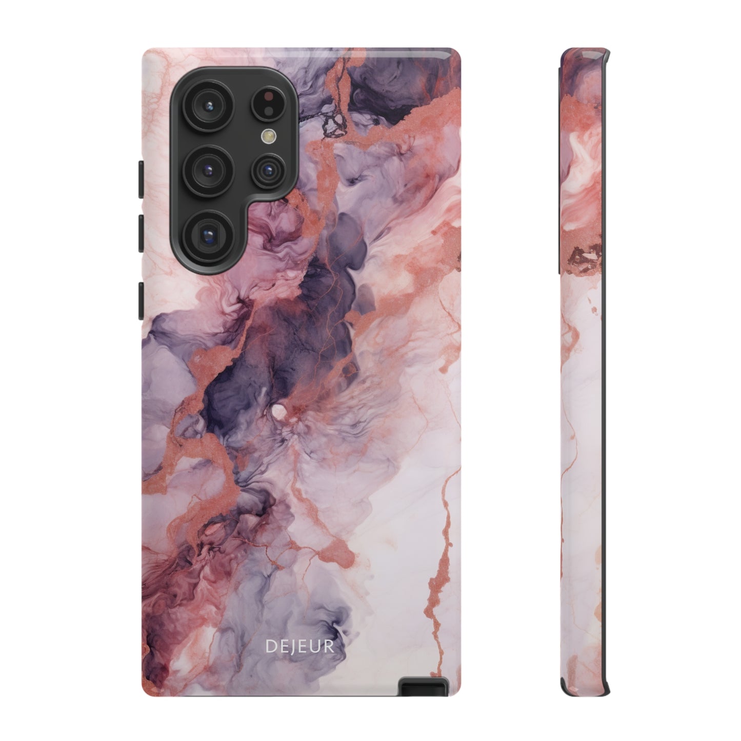 Royal Purple Marble - Samsung Galaxy Tough Case