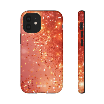 Rose Confetti Glitter - iPhone Tough Case