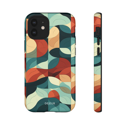 Abstract Circular Shapes - iPhone Tough Case