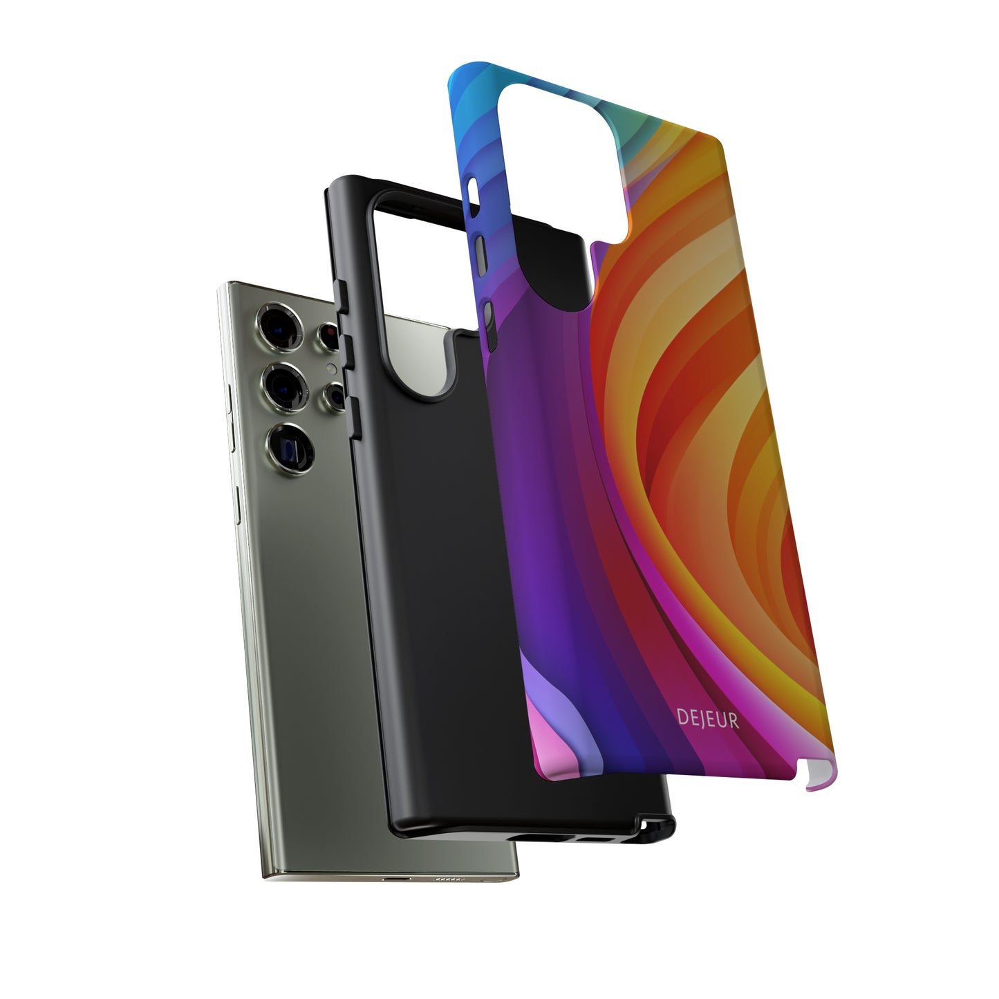 Rainbow Waves - Samsung Galaxy Tough Case