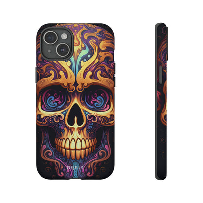 Paisley Skull - iPhone Tough Case