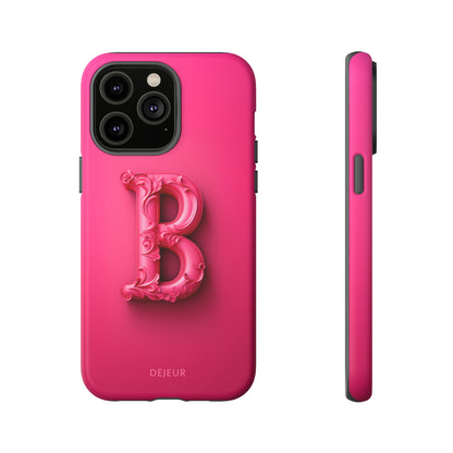 B Hot Pink - iPhone Tough Case