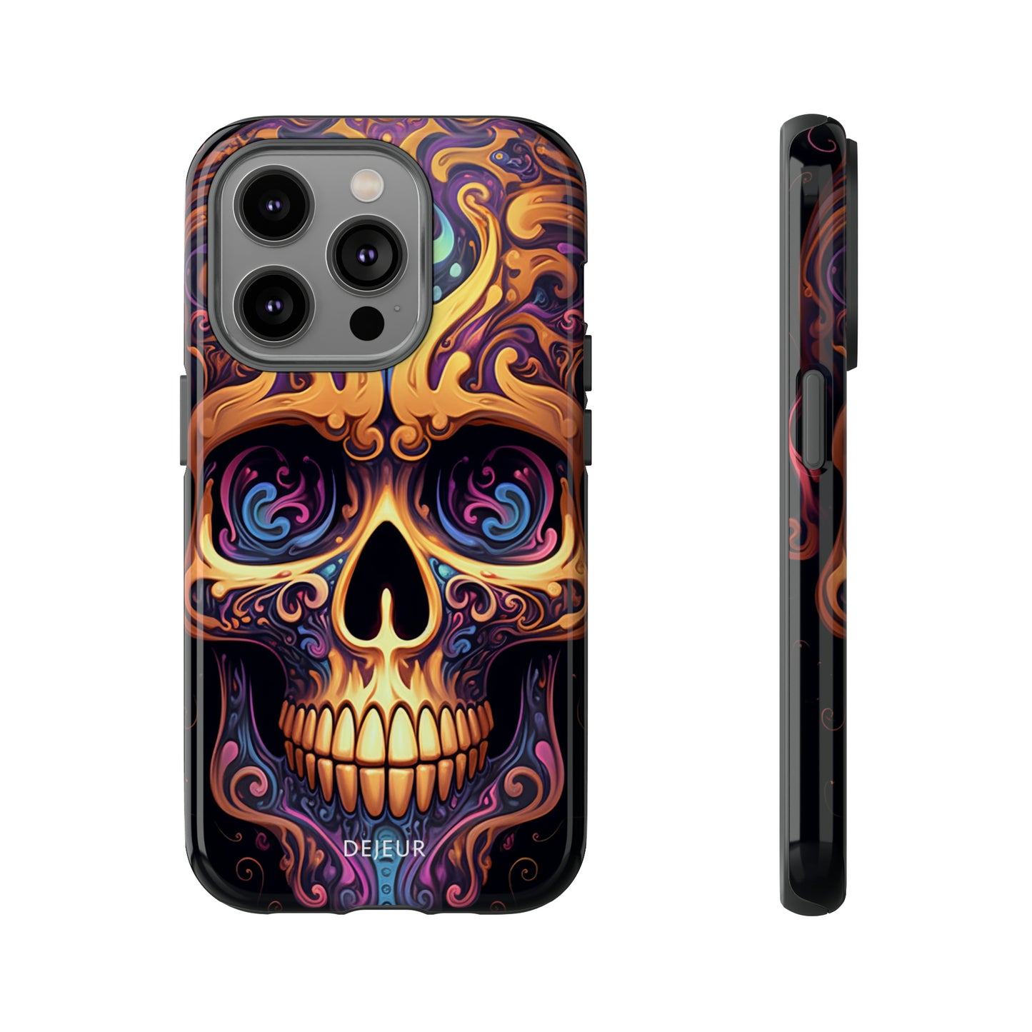 Paisley Skull - iPhone Tough Case