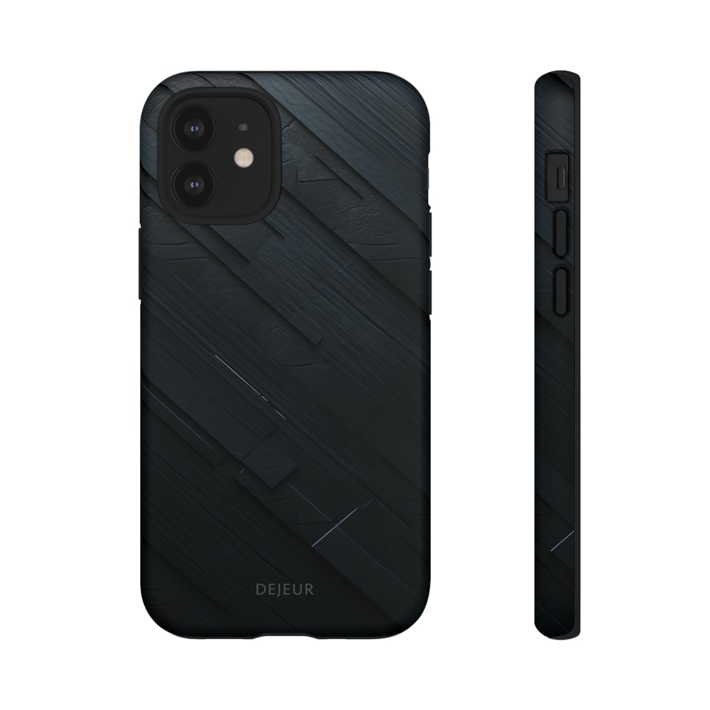 Synthetic Black Graphite - iPhone Tough Case