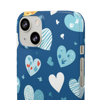 Love Hearts Yonder - iPhone Snap Case