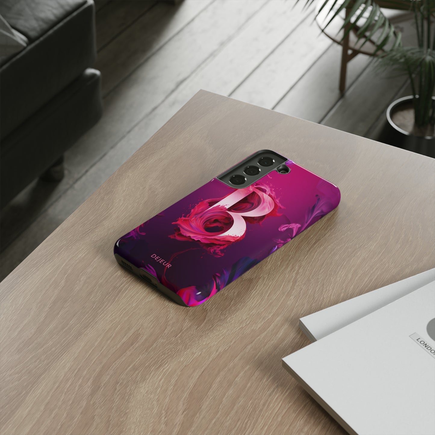 B Pink Splash - Samsung Galaxy Tough Case