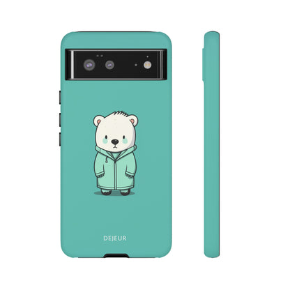 Aqua Coat Bear - Google Pixel Tough Case