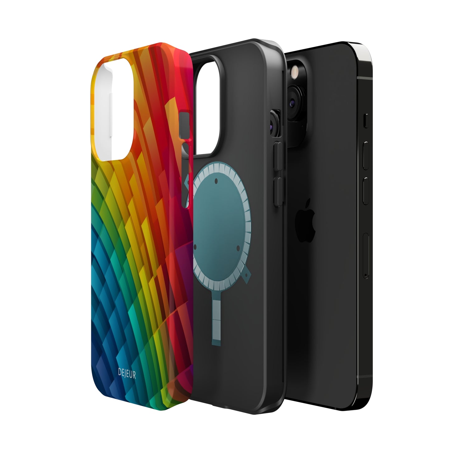 Rainbow Bars - iPhone MagSafe Tough Case