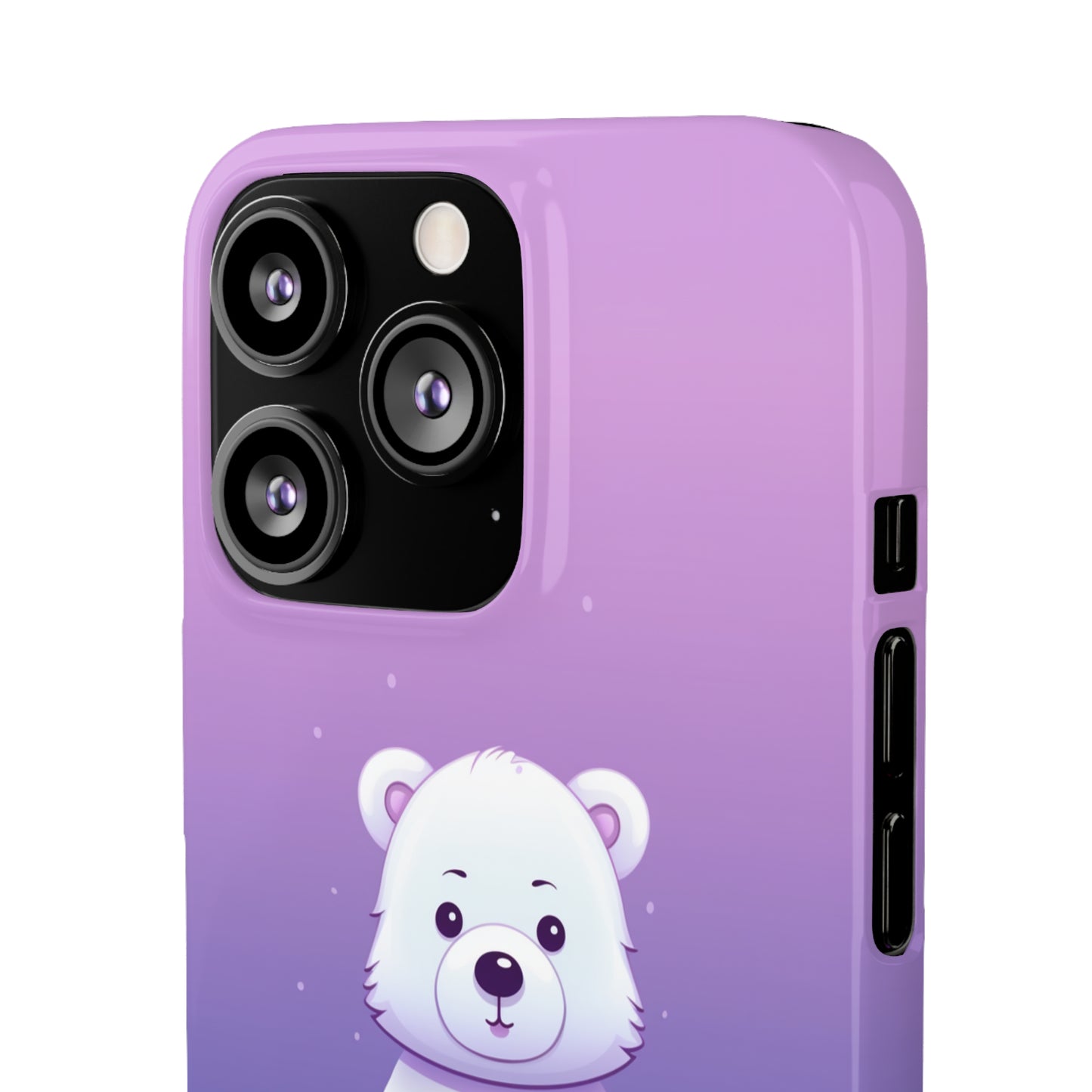 Violet Bear - iPhone Snap Case