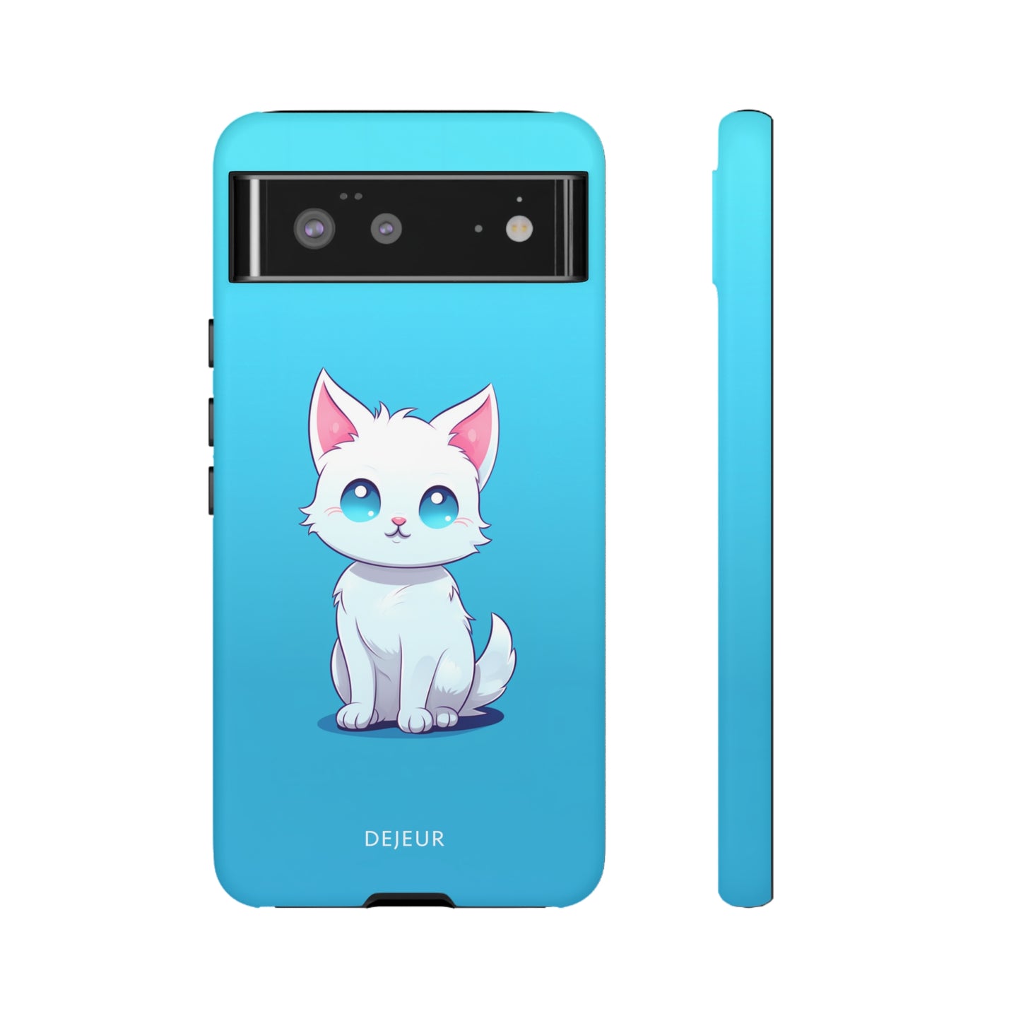 Blue Eyed Cutey Cat - Google Pixel Tough Case