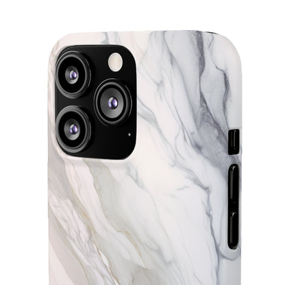 Light Cloud Marble - iPhone Snap Case