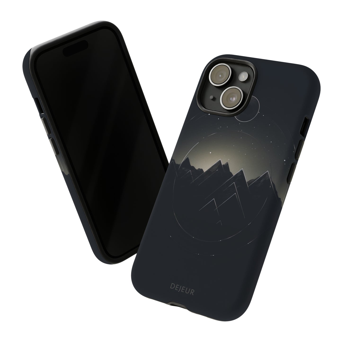 Dark Mountain Moon - iPhone Tough Case