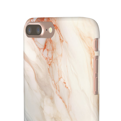 Ash Sandstone Marble - iPhone Snap Case